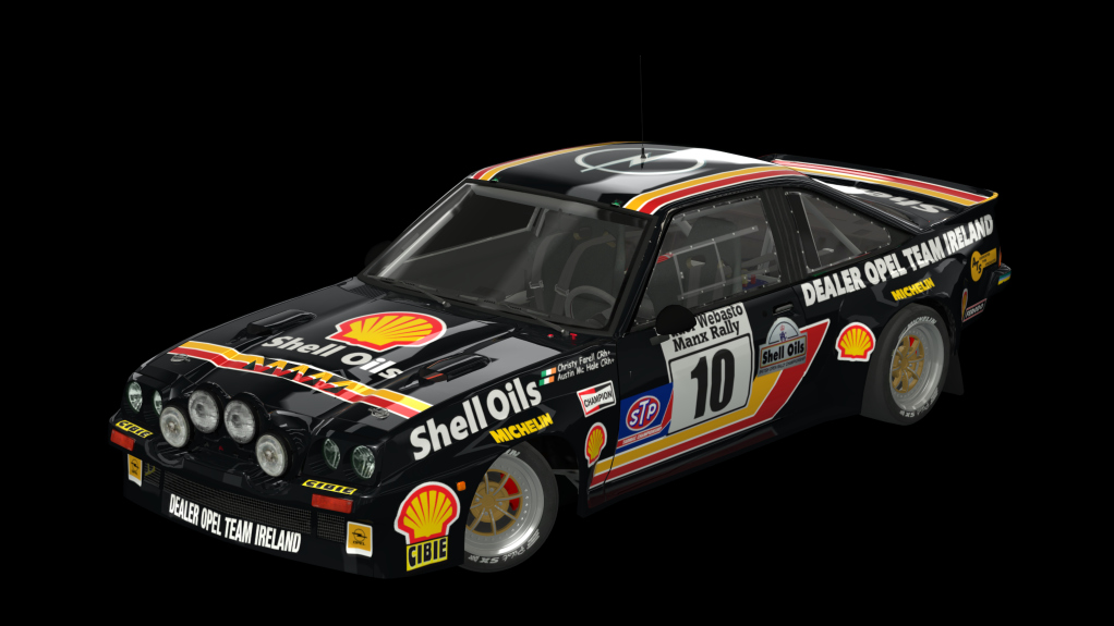 Opel Manta 400 Gr.B by JLR, skin Austin McHale