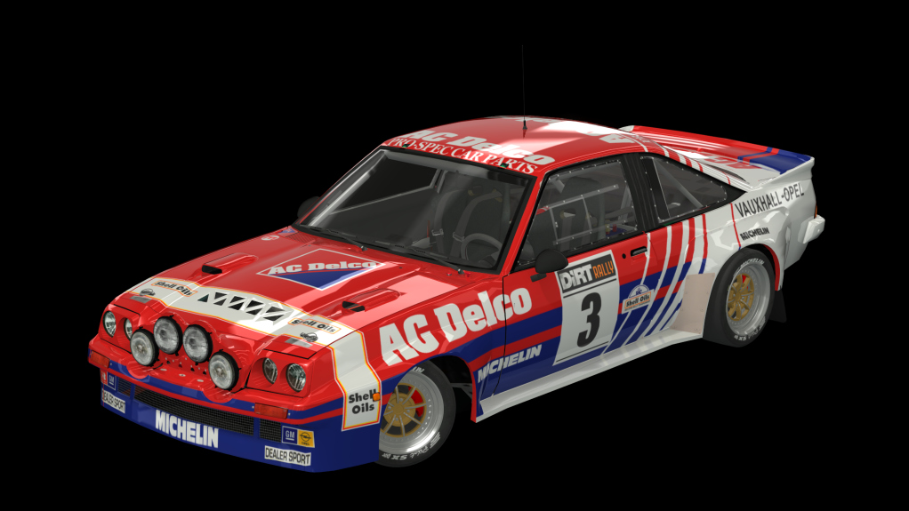 Opel Manta 400 Gr.B by JLR, skin acdelco