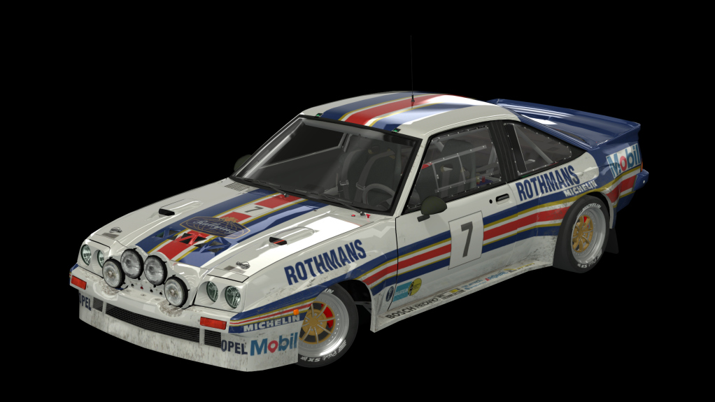 Opel Manta 400 Gr.B by JLR, skin rothmans