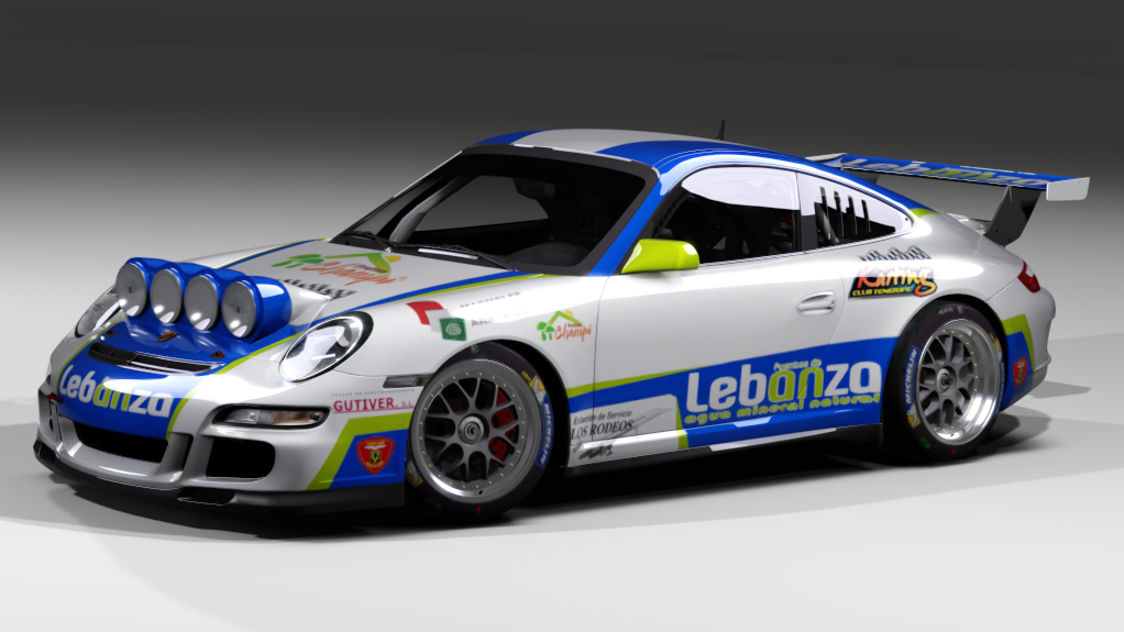 Porsche 911 GT3 2008 R-GT, skin LEBANZA