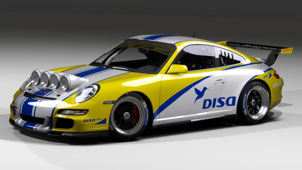 Porsche 911 GT3 2008 R-GT, skin copisport