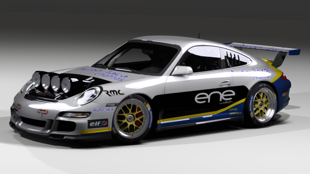 Porsche 911 GT3 2008 R-GT, skin miguel fuster