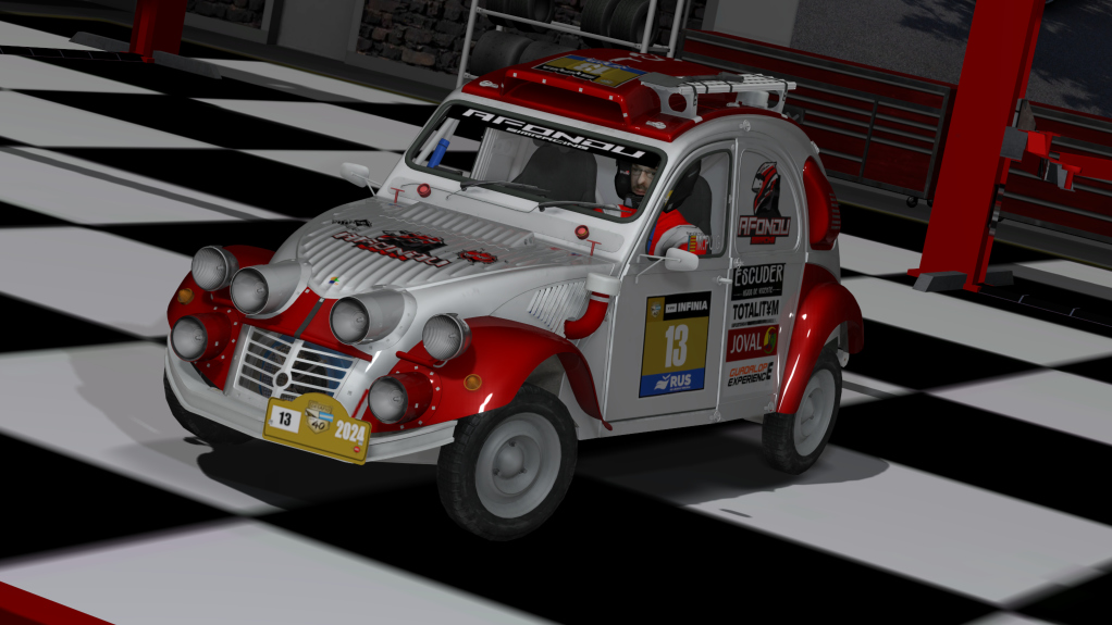 CC4.4 Citroen 2CV, skin Ruta_13