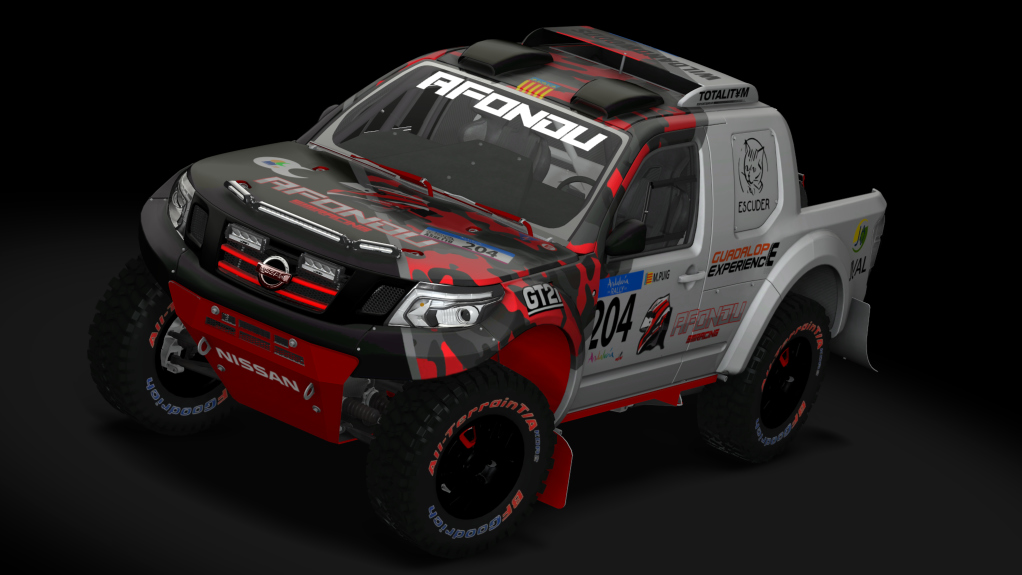 CT4 Nissan navara NP300, skin 204-Miguel Puig