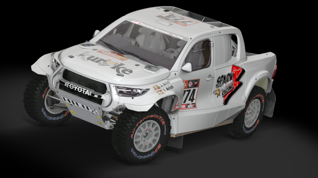 CT4 Toyota Hilux 22, skin DKR24_774_Joseba_Aristi