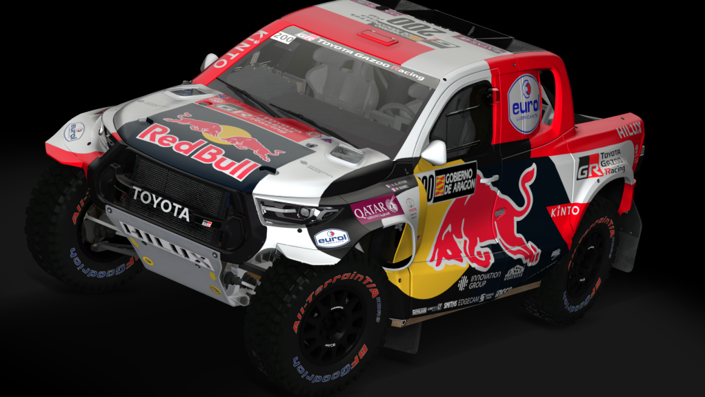 CT4 Toyota Hilux 22, skin Nasser Baja Aragon 2023 #200_by victorggdesign