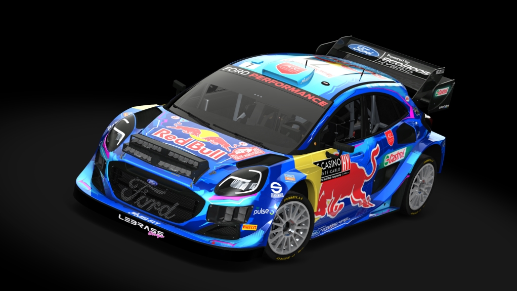 WRC 2022 Ford Puma Tarmac, skin loubet 2023