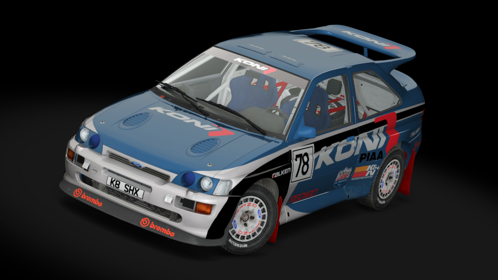 Gr A8 Ford Escort Cosworth GRAVEL, skin 05