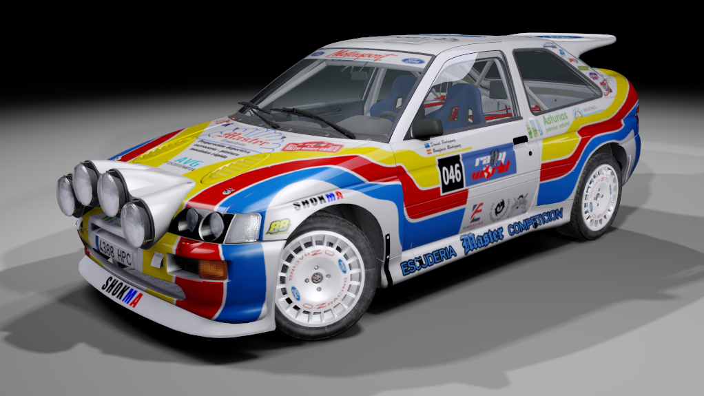Gr A8 Ford Escort Cosworth TARMAC, skin WORLD_046