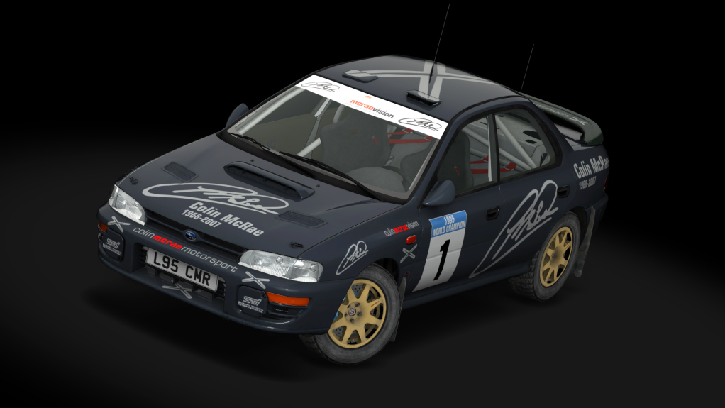 Gr A8 Subaru Impreza 555 GRAVEL, skin 16