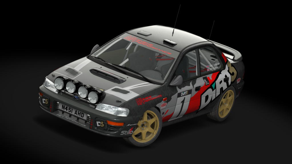 Gr A8 Subaru Impreza 555 TARMAC, skin 03