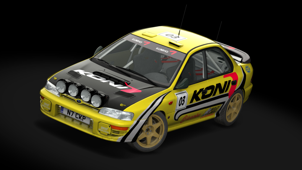 Gr A8 Subaru Impreza 555 TARMAC, skin 18