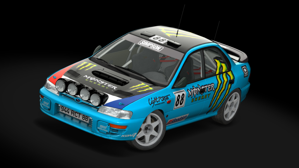 Gr A8 Subaru Impreza 555 TARMAC, skin 19