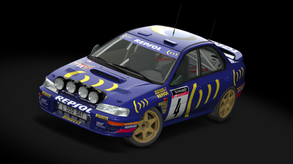 Gr A8 Subaru Impreza 555 TARMAC, skin 24