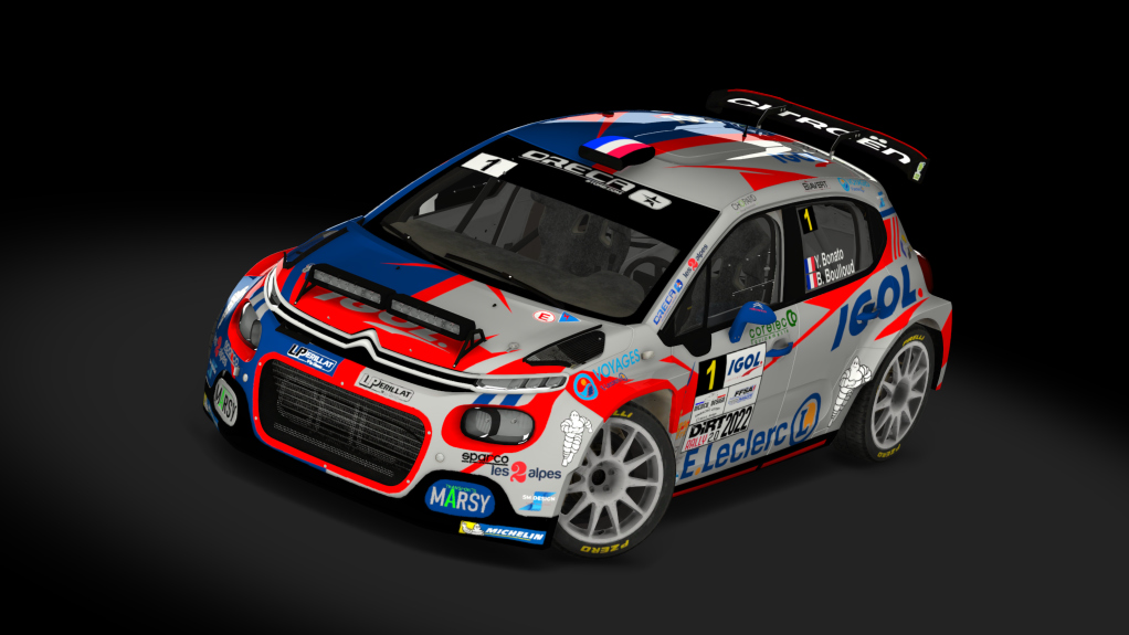 Rally 2 Citroen C3 TARMAC, skin 07