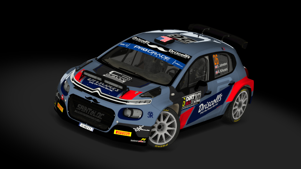 Rally 2 Citroen C3 TARMAC, skin 08