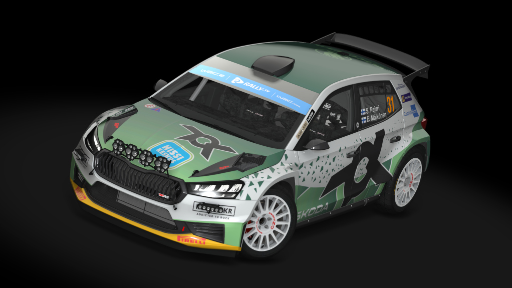 Rally 2 Skoda Fabia RS TARMAC, skin 07