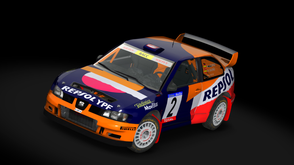 WRC 2000 Seat Cordoba EVO 3 Gravel, skin 03