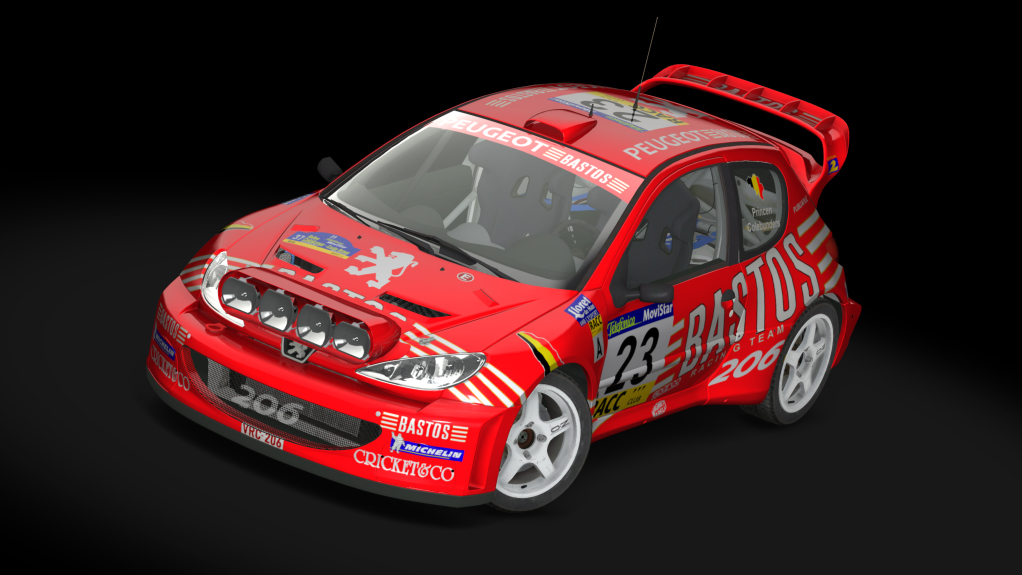 WRC 2.0 Peugeot 206 TARMAC, skin 07