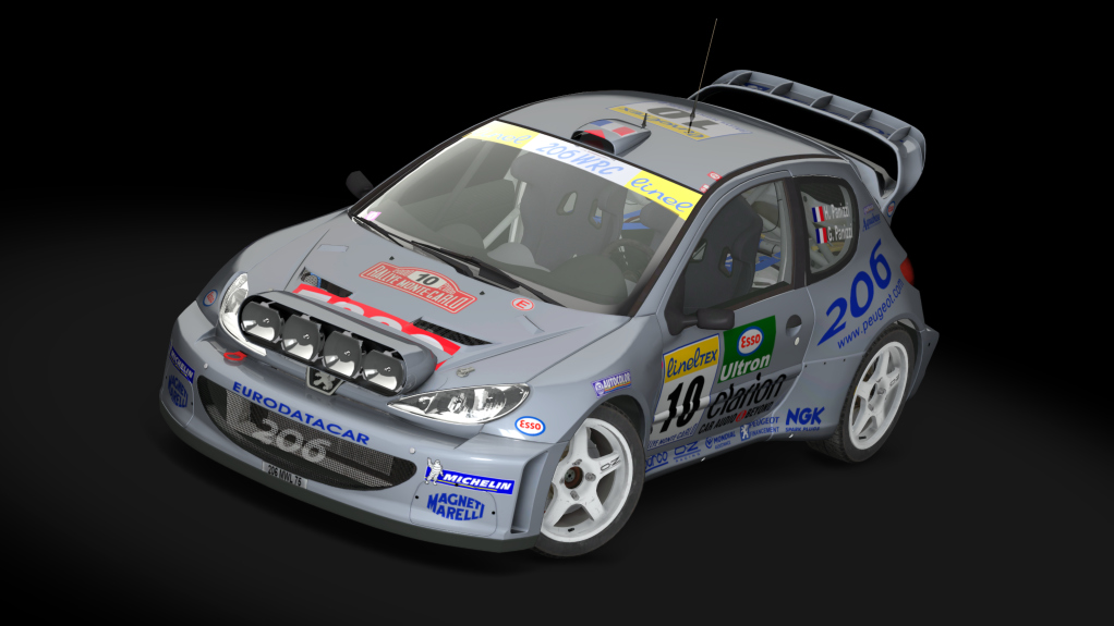 WRC 2.0 Peugeot 206 TARMAC, skin 08