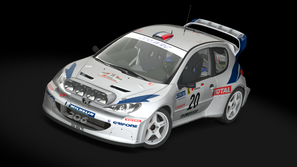 WRC 2.0 Peugeot 206 TARMAC, skin 11