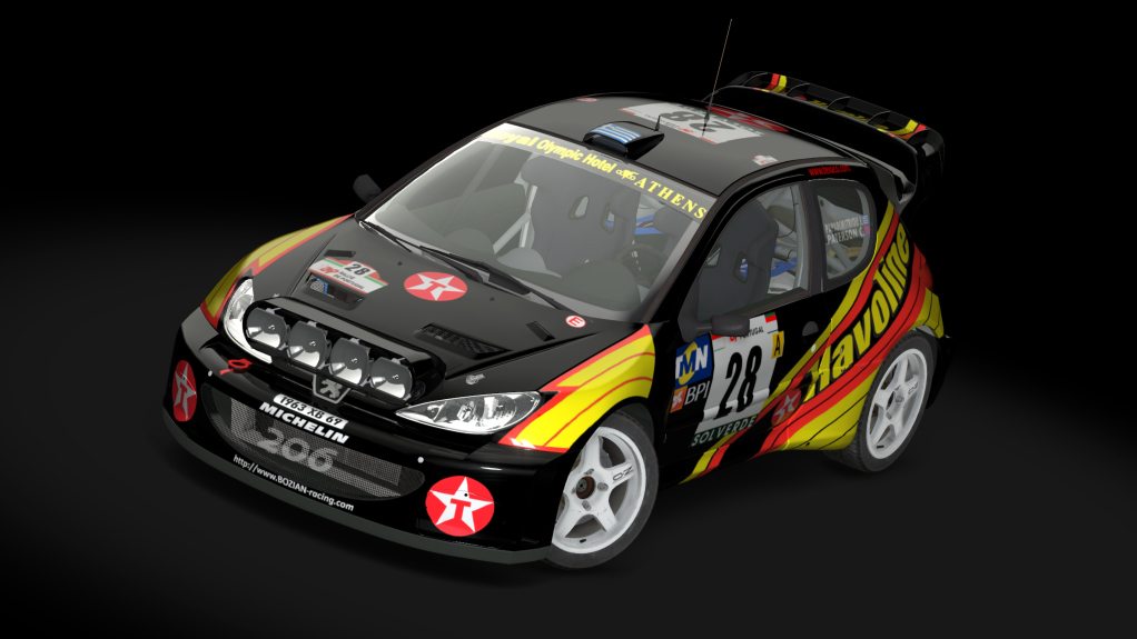 WRC 2.0 Peugeot 206 TARMAC, skin 12