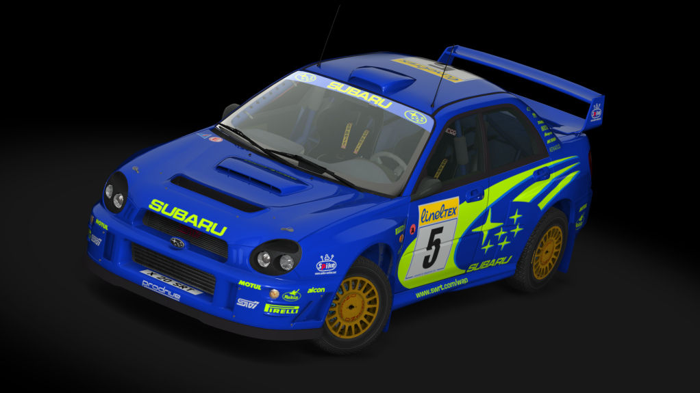 WRC 2.0 Subaru Impreza S8 GRAVEL, skin 05