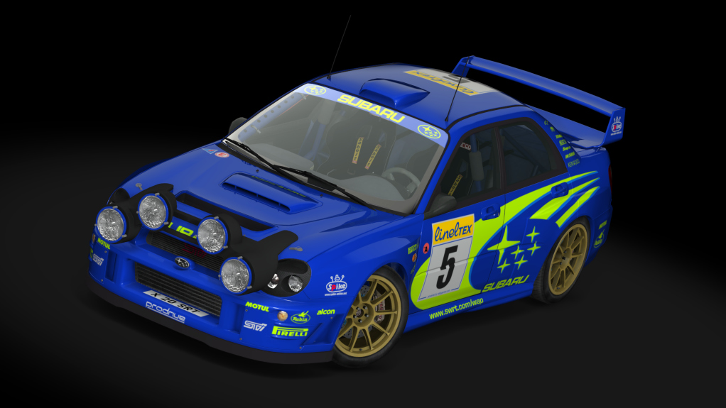 RW WRC Subaru Impreza S8 Tarmac, skin 05