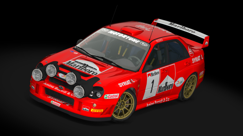 RW WRC Subaru Impreza S8 Tarmac, skin 06