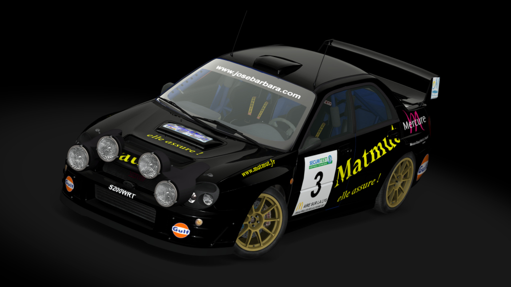 RW WRC Subaru Impreza S8 Tarmac, skin 12