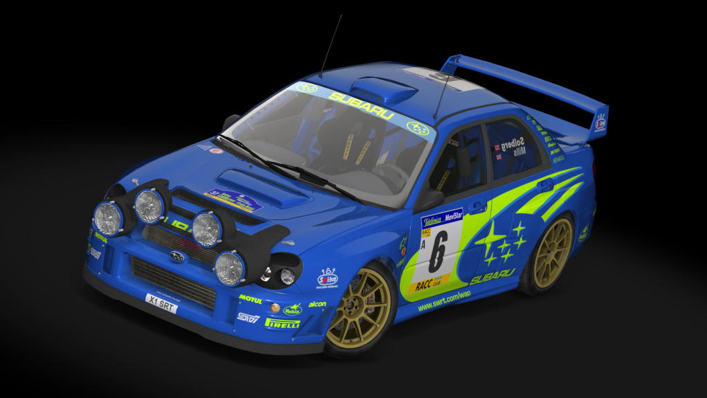 RW WRC Subaru Impreza S8 Tarmac, skin 14