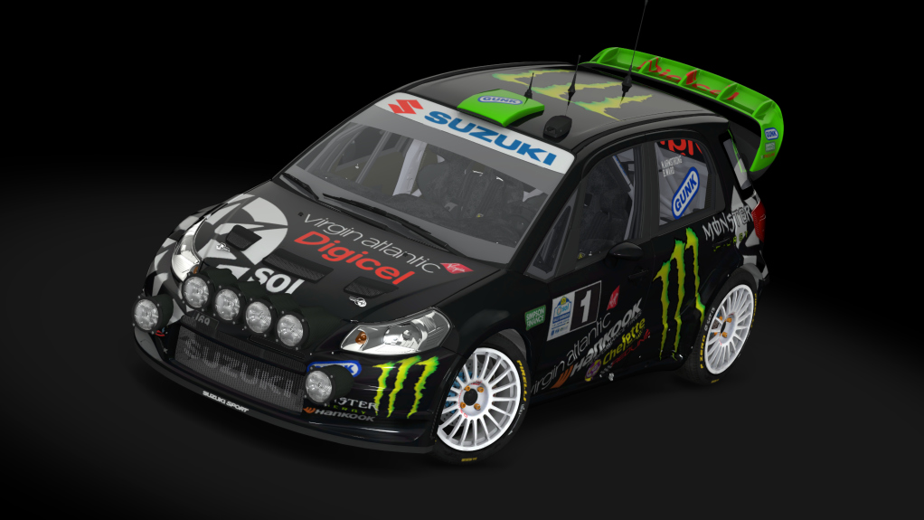 RW WRC Suzuki SX4 Tarmac, skin 02