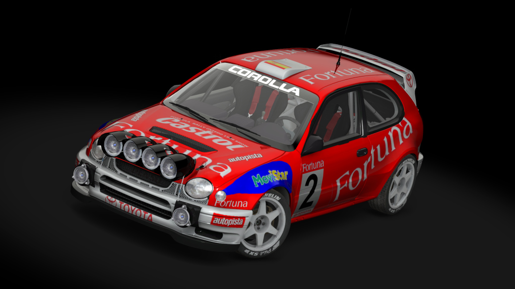 RW WRC Toyota Corolla Tarmac, skin 02