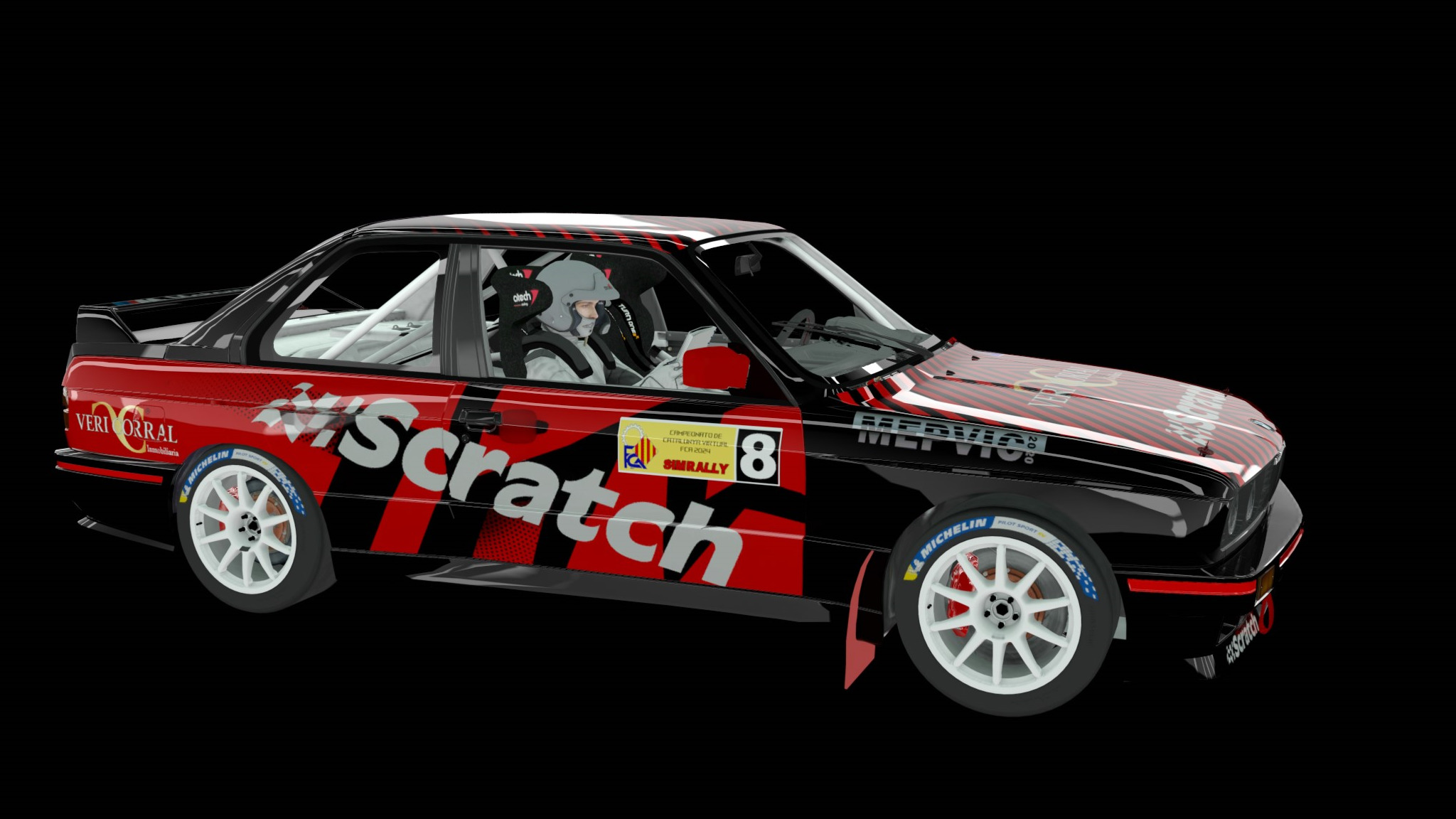 BMW M3 E30, skin FCA_008