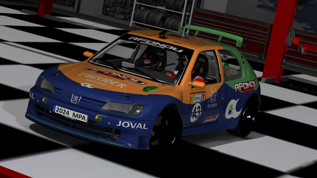 Peugeot 306 Maxi, skin CERVH_043