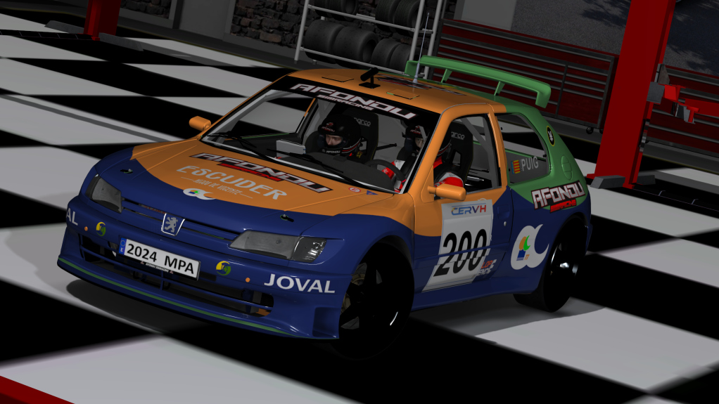 Peugeot 306 Maxi, skin CERVH_2000