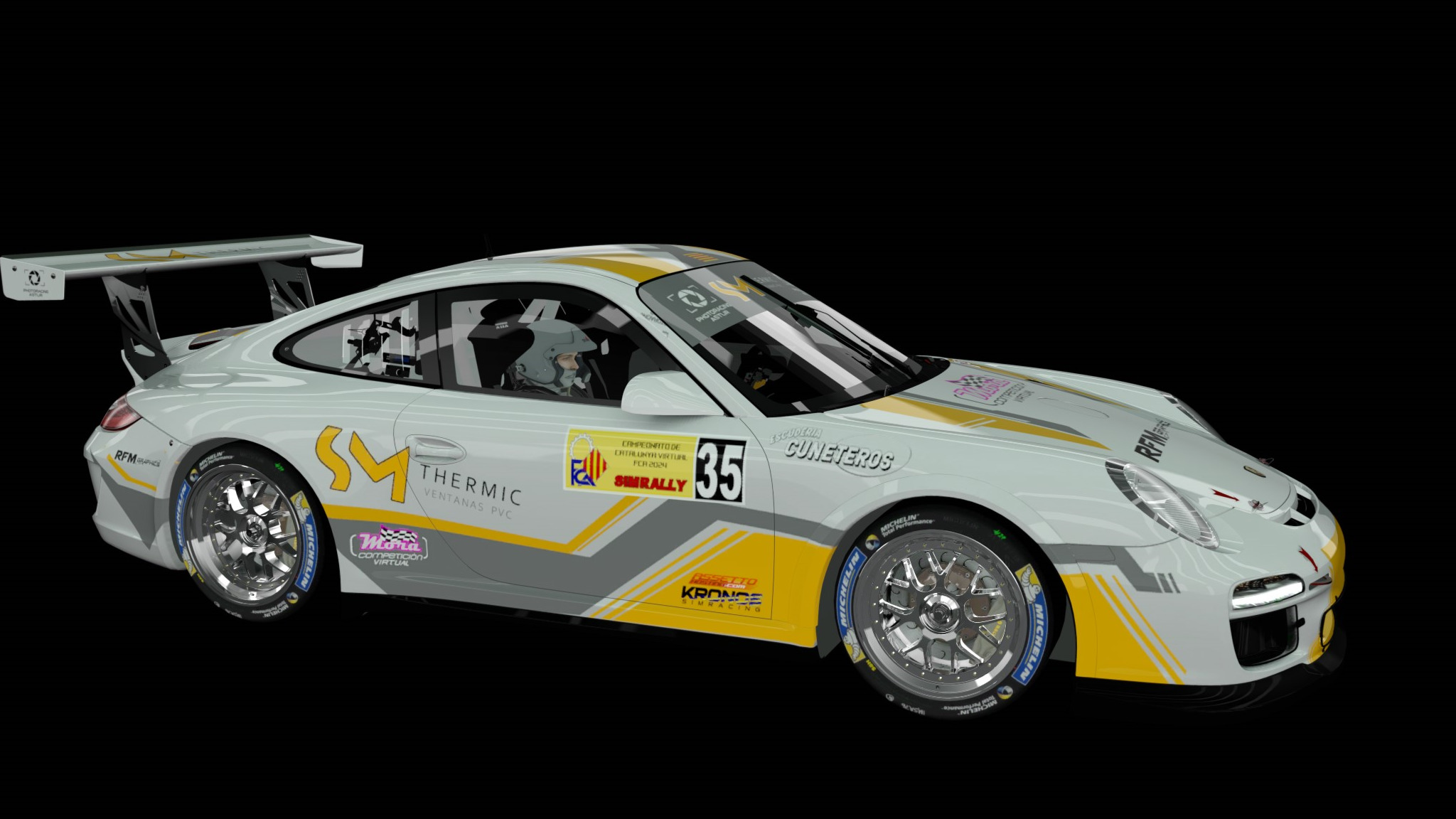 Porsche 997 GT3 Rally, skin FCA_035