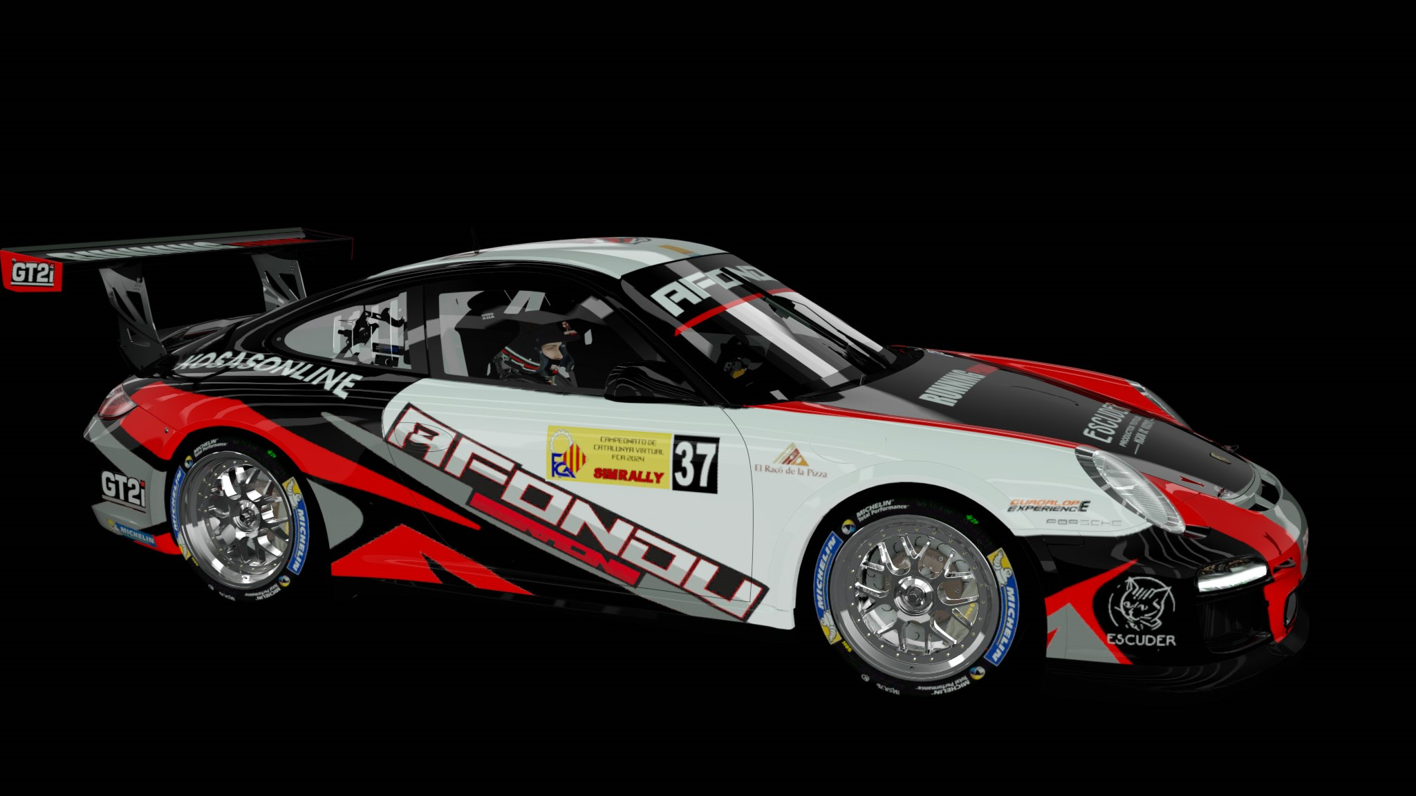 Porsche 997 GT3 Rally, skin FCA_037