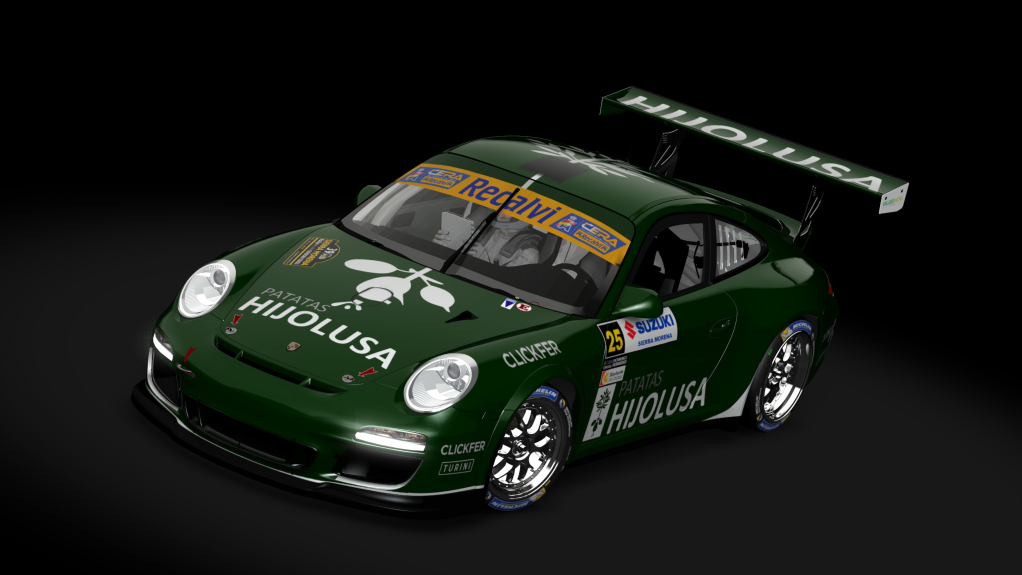 Porsche 997 GT3 Rally, skin Sergio Vallejo- Rally Sierra Morena 2021