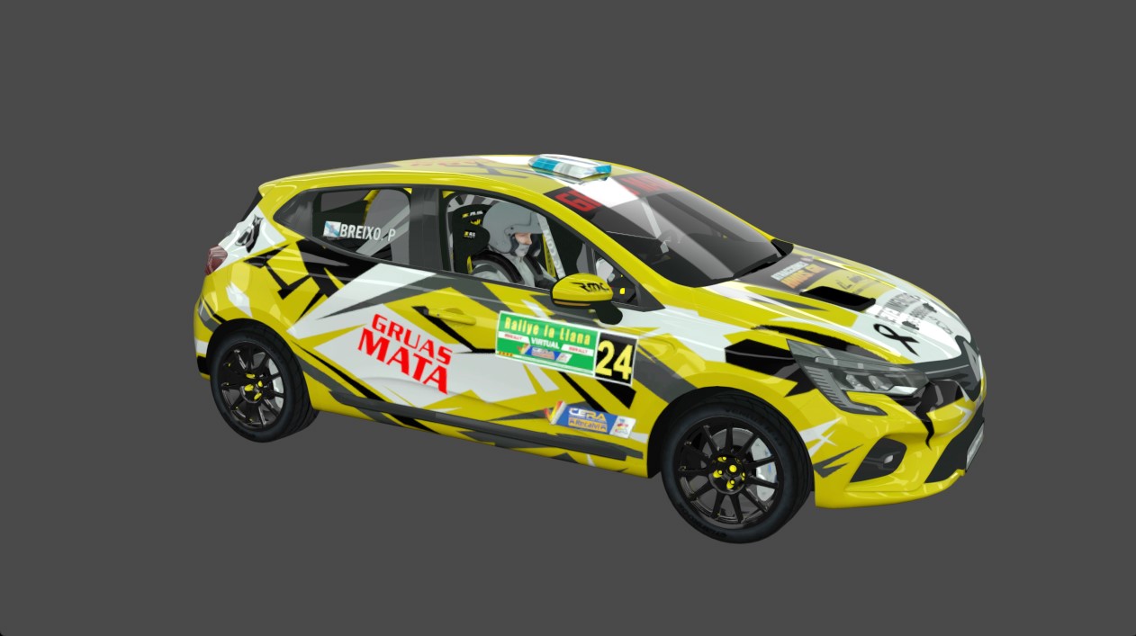 Renault Clio Rally4, skin CERA_024