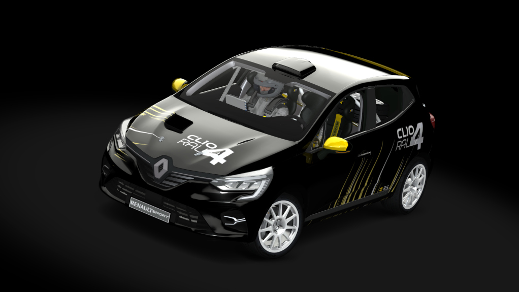 Renault Clio Rally4, skin SIMRALLY