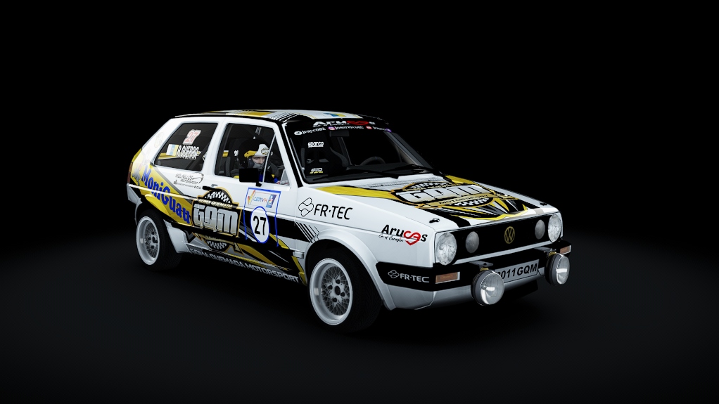 Volkswagen Golf GTI mkII 2023, skin CERVH_027