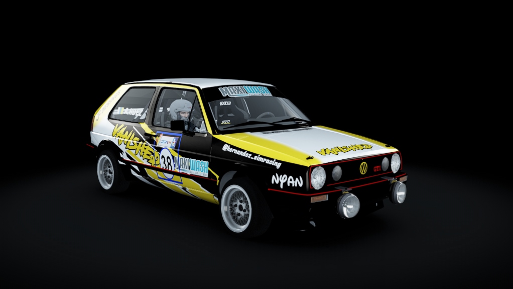 Volkswagen Golf GTI mkII 2023, skin CERVH_038