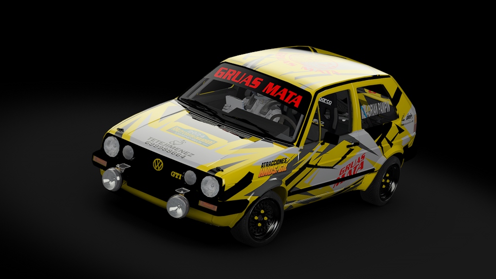 Volkswagen Golf GTI mkII 2023, skin CERVH_045