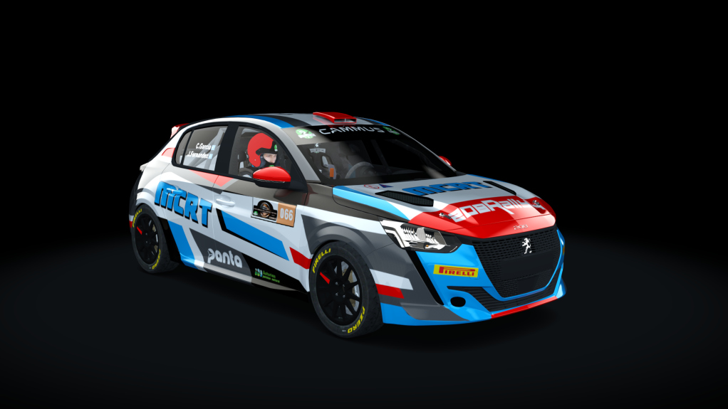 Supply Peugeot 208 rally4, skin Rs-066