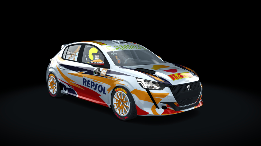 Supply Peugeot 208 rally4, skin rs-401