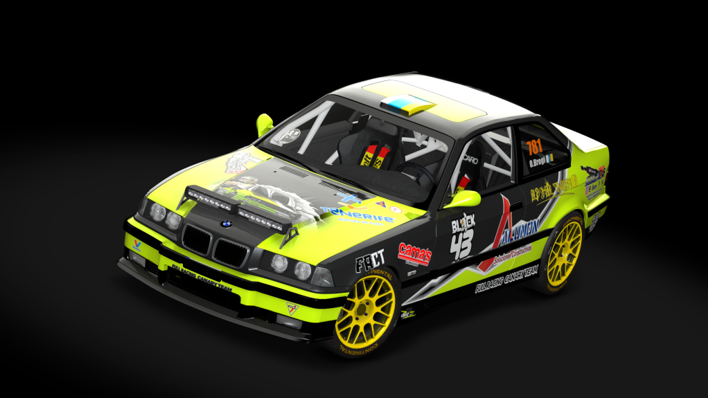 Supply  Bmw M3 E36 2024, skin ibias-781