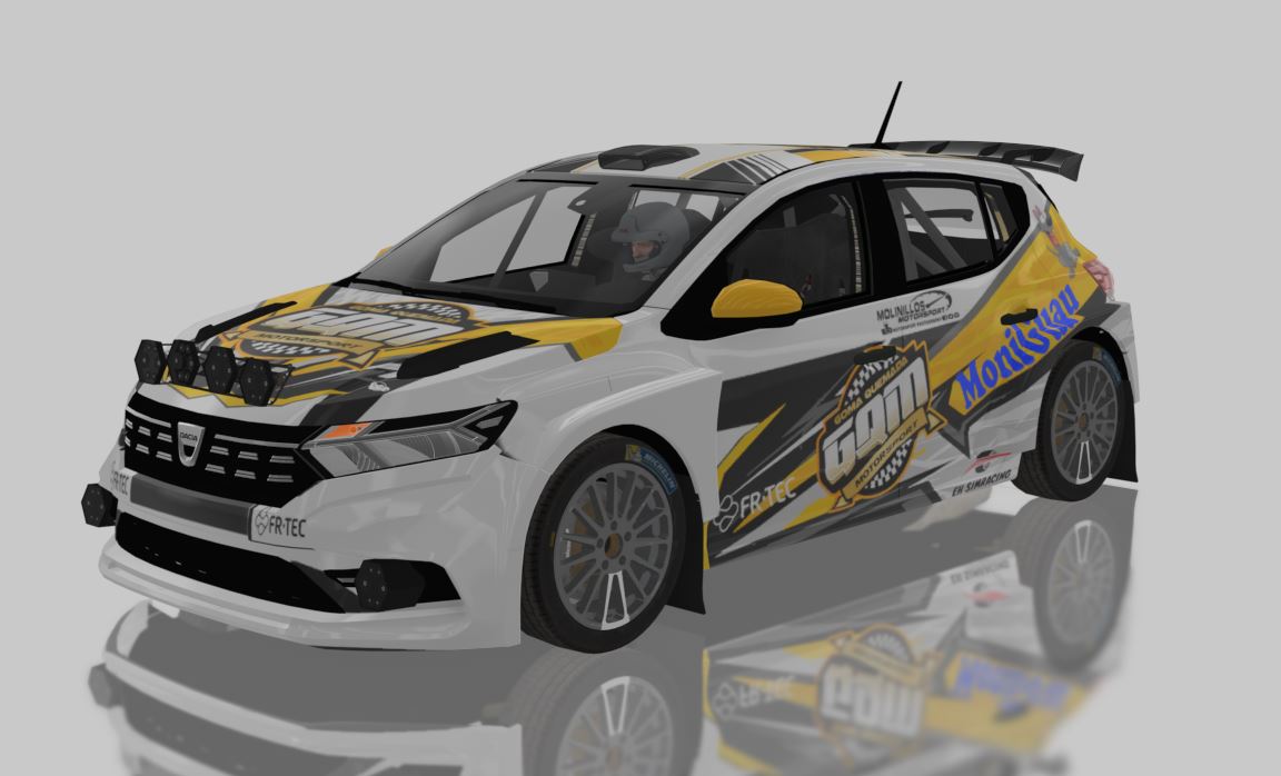 Supply  Dacia Sandero Rally2, skin rs-605