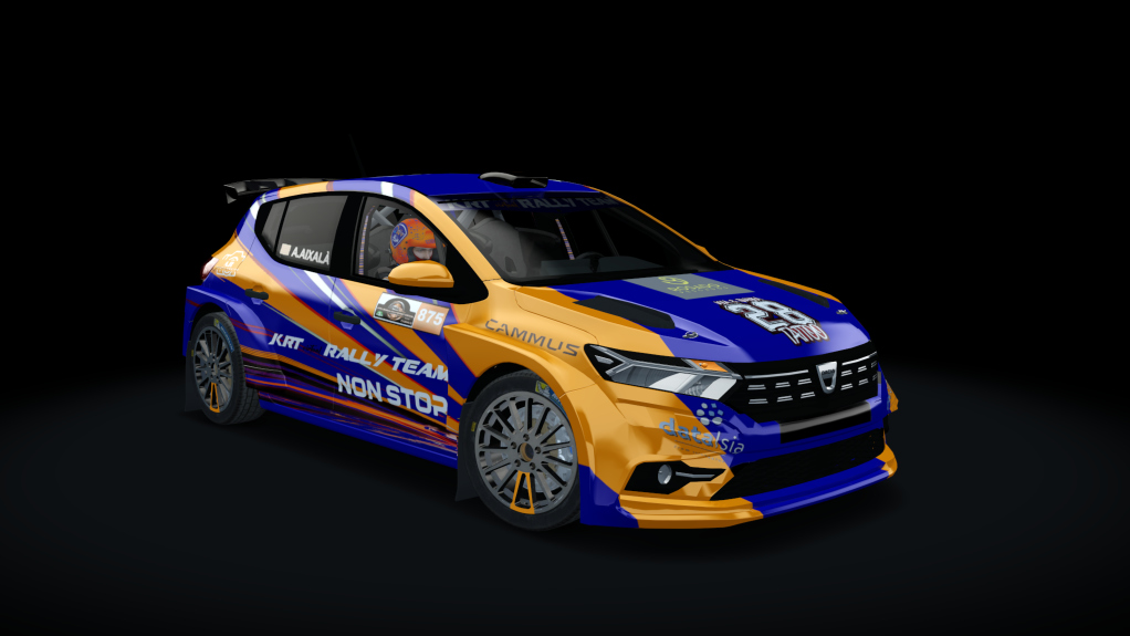 Supply  Dacia Sandero Rally2, skin rs-875