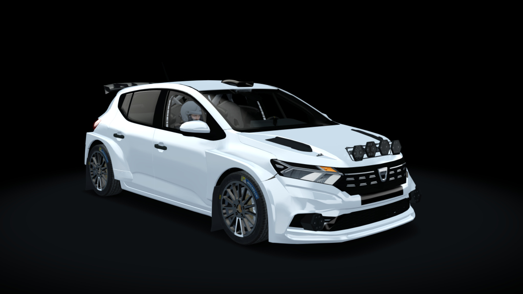 Supply  Dacia Sandero Rally2, skin template